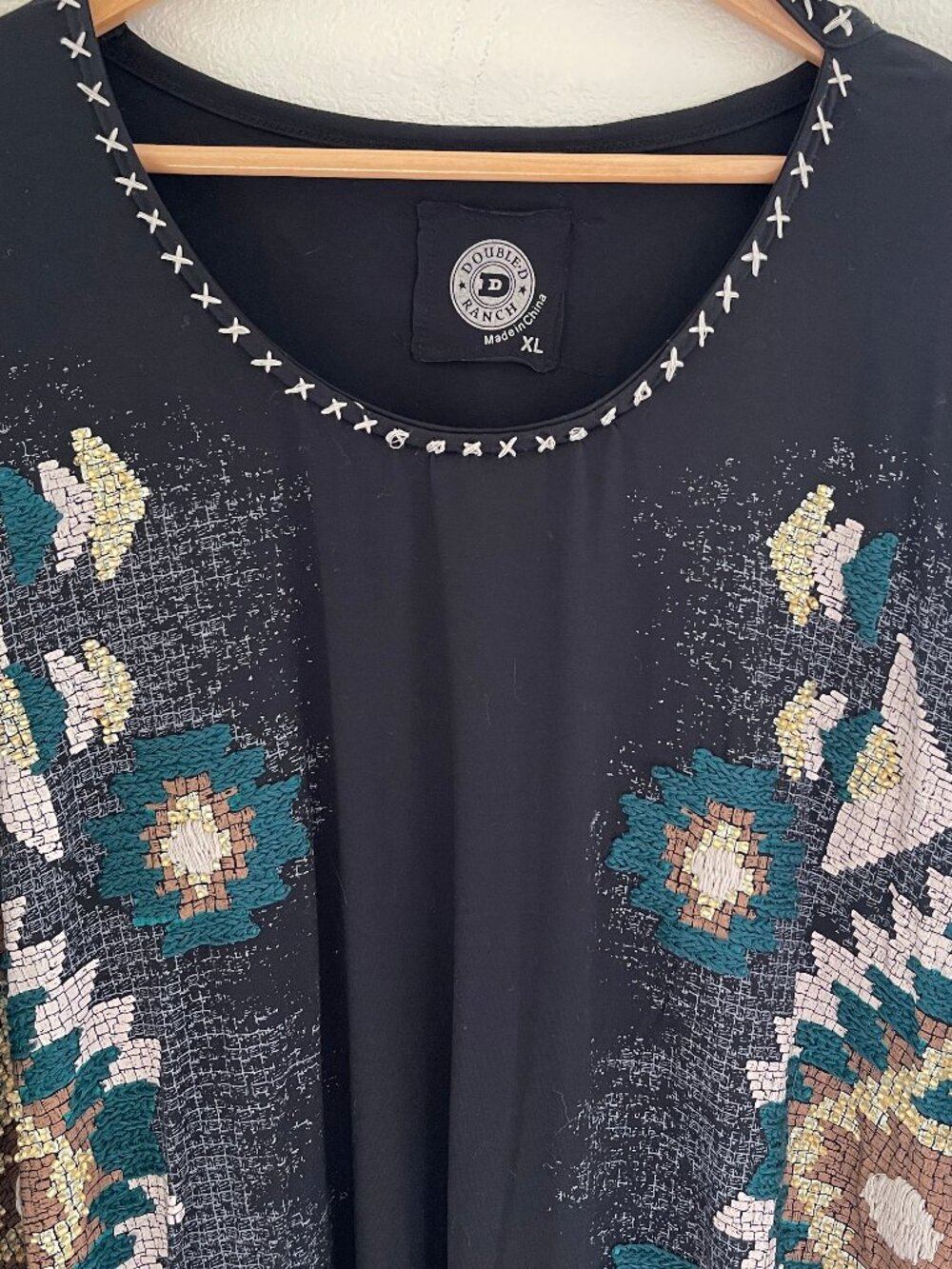DOUBLE D RANCH "KIVA" LADDER Tunic from DDR's Fall 2017 Catalog: Size XL: NWT! - Picture 3 of 11